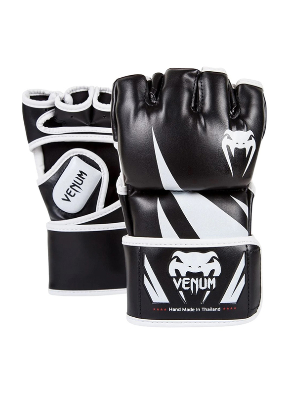 Venum Small Combat Sports Challenger MMA Gloves Skintex, Black
