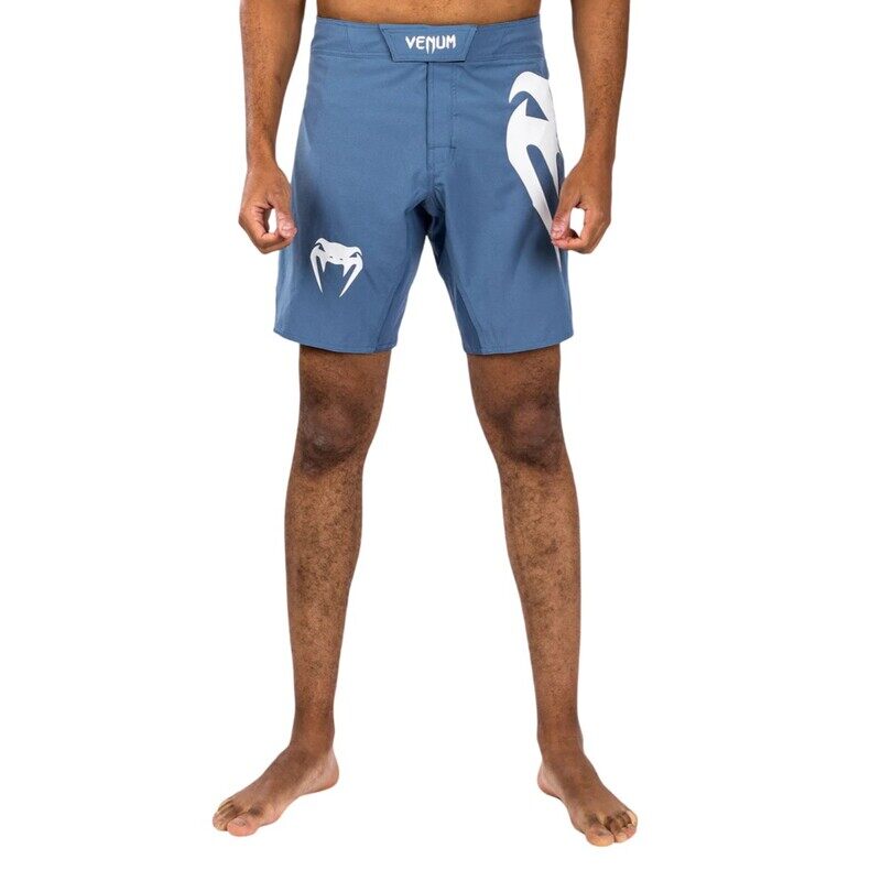 VENUM LIGHT 5.0 FIGHTSHORT BLUE/WHITE LARGE