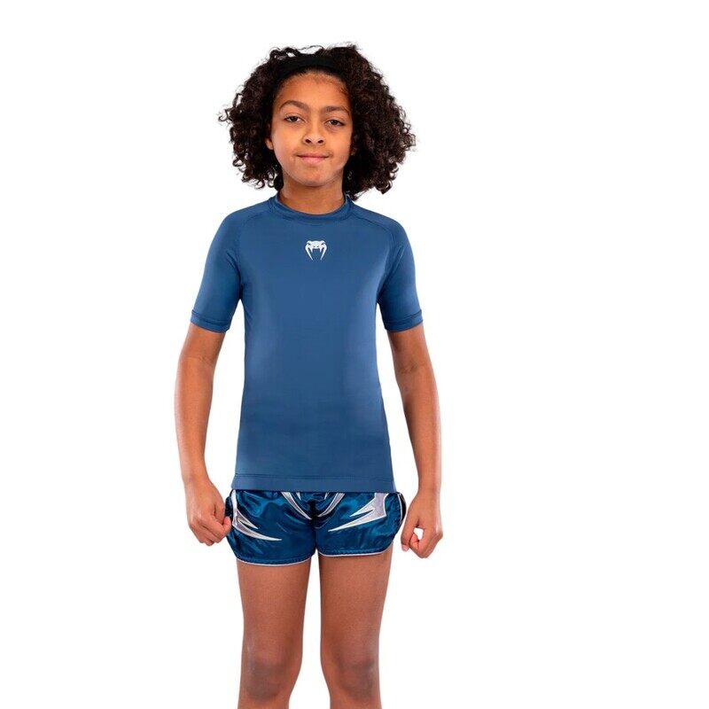 

VENUM CONTENDER KIDS RASHGUARD SHORT SLEEVES ROYAL BLUE 8 YRS