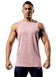 Squatwolf Core Tank Top for Men, Extra Large, Dust Pink