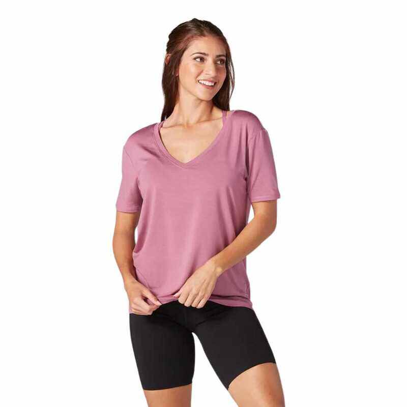 Tavi Everyday V-Neck Tee Berry Medium