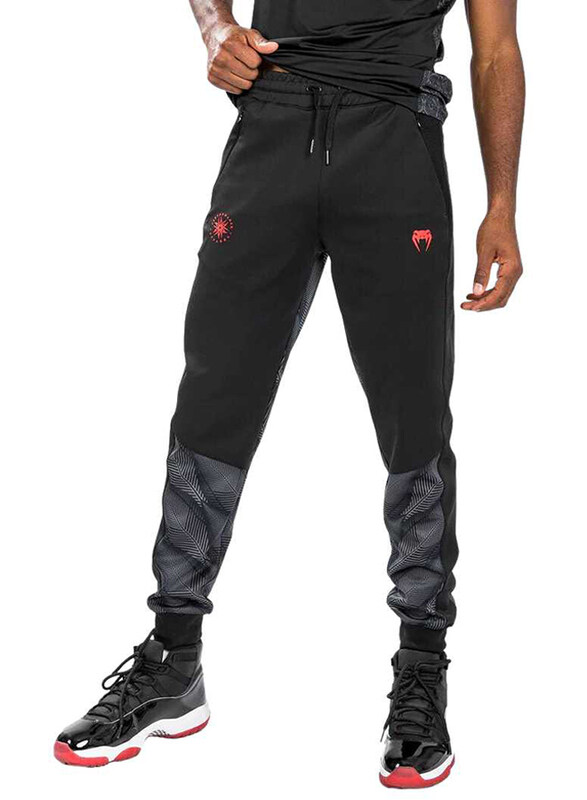 

Venum Phantom Joggers for Men, Large, Black/Red