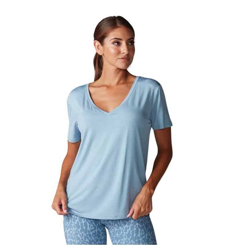 

Tavi Everyday V-Neck Tee Sky Medium