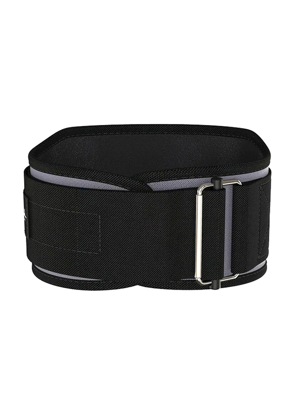IronBull Strength Nylon Weightlifting Belt, Extra Large, Grey/Black