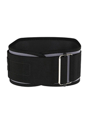 IronBull Strength Nylon Weightlifting Belt, Extra Large, Grey/Black