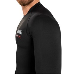 Ufc Adrenaline By Venum Fight Week Men's Performance Long-Sleeve Rashguard Black Large