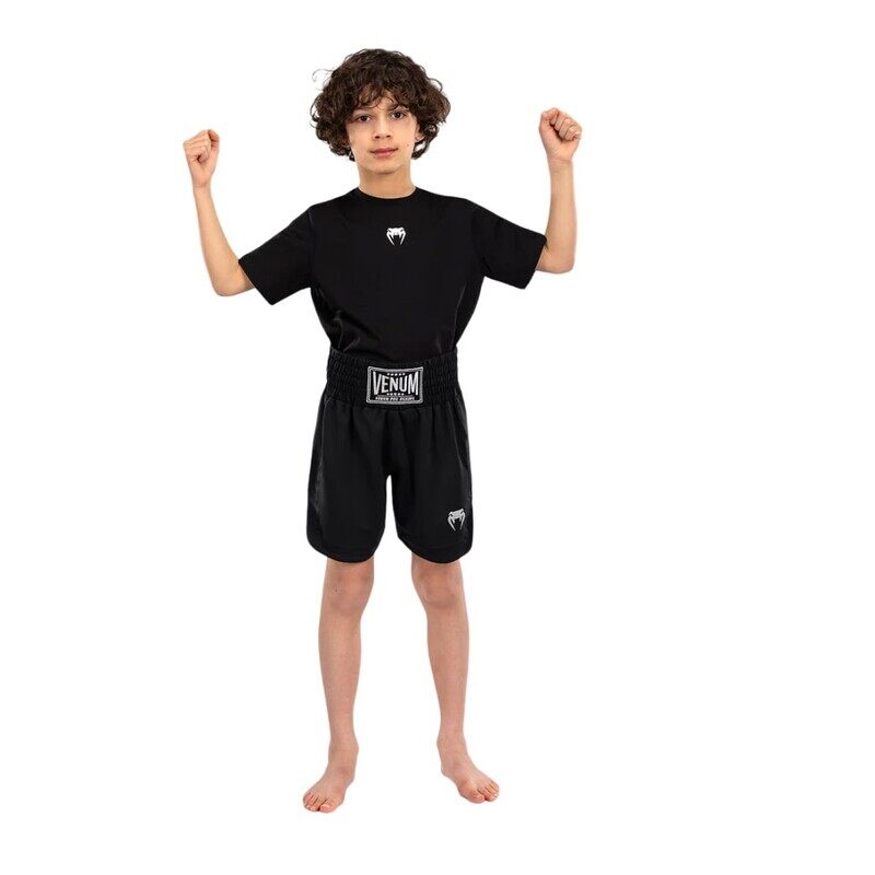 

VENUM CLASSIC KIDS BOXING SHORTS BLACK 10 YRS