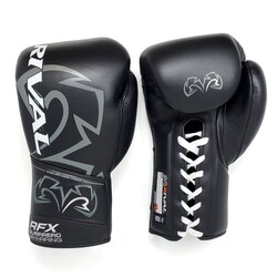 Rival Rfx-Guerrero Sparring Gloves-Hde-F Black 14 Oz