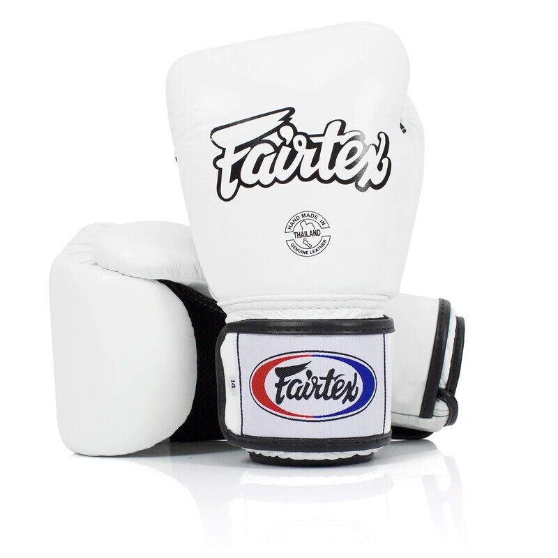 

Fairtex BGV1 GLOVES BREATH WHITE 10 OZ