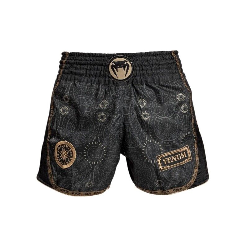 

Venum Santa Muerte Dark Side - Muay Thai Shorts Black-Brown Small