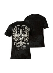 Affliction Simulation Short Sleeve T-Shirt, Small, Black