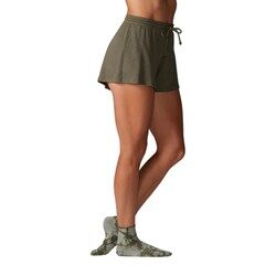 Lounge Waffle Short Olive Xsmall