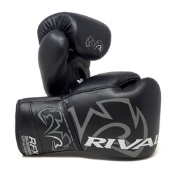 Rival Rfx-Guerrero Sparring Gloves-Hde-F Black 14 Oz