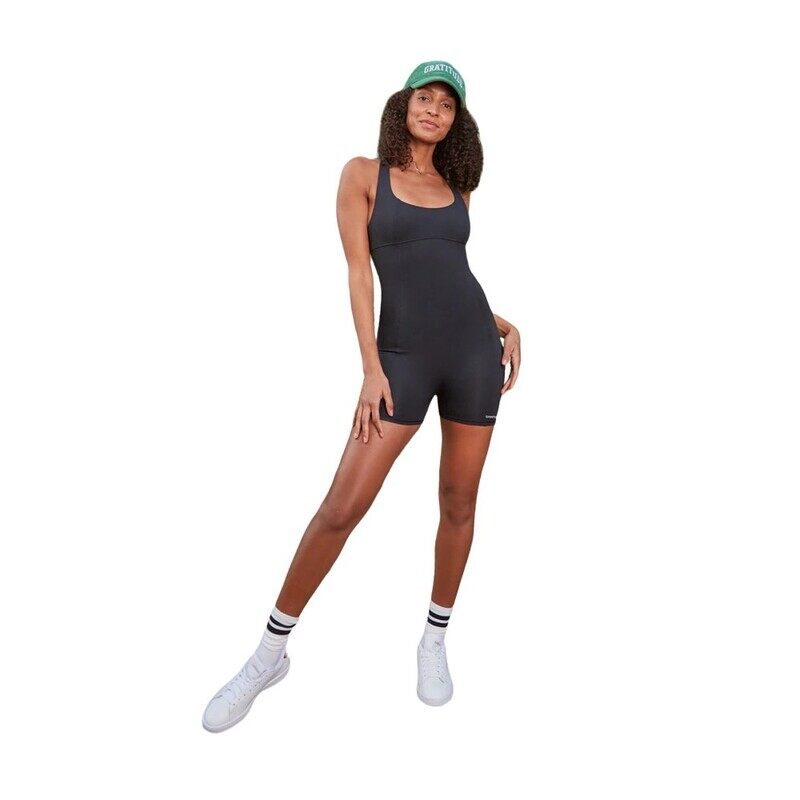 

Spiritual Gangster FLAUNT ECO JERSY BODY SUIT BLACK XSMALL