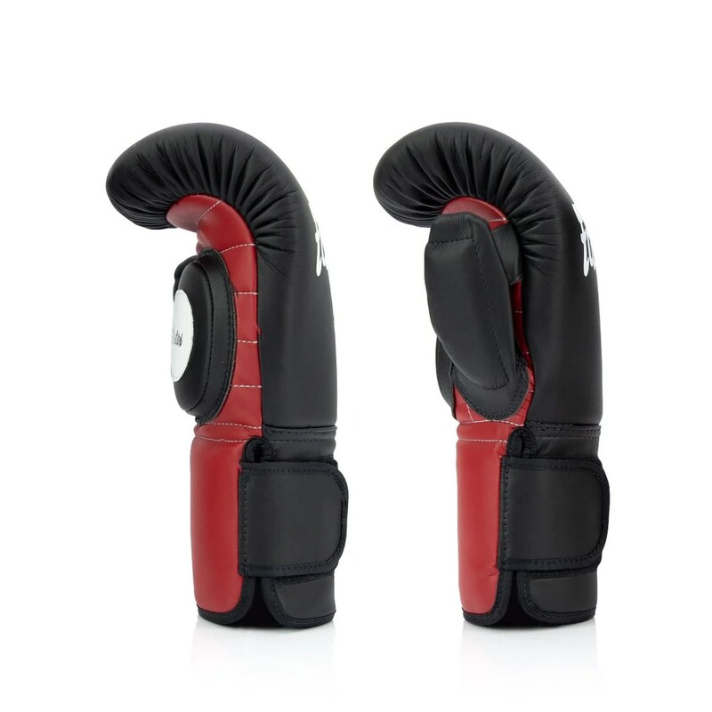 FAIRTEX BGV13 COACH SPARRING GLOVES BLACK/RED STANDARD