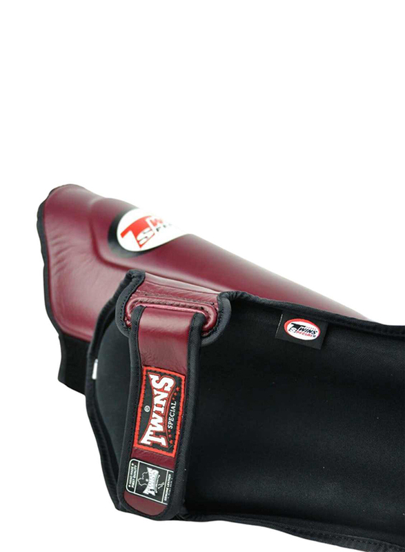 Twins Special Large Sgl10 Shin Protection, Maroon