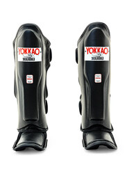Yokkao Extra Large Matrix Shin Guards, Black