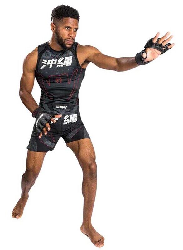 

Venum Okinawa 3.0 Fight Shorts for Men, Large, Black