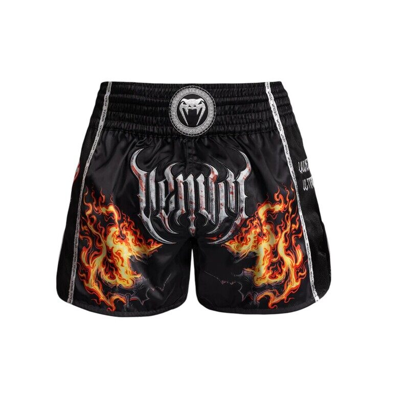 

VENUM GLADIATOR 5.0 MUAY THAI SHORTS BLACK/NEO ORANGE MEDIUM