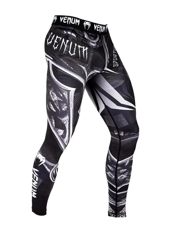 

Venum Gladiator 3.0 Spats Leggings for Men, X-Small, Black/White