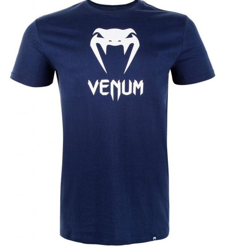 Venum Classic T- Shirt Navy Blue/Navy Blue Large