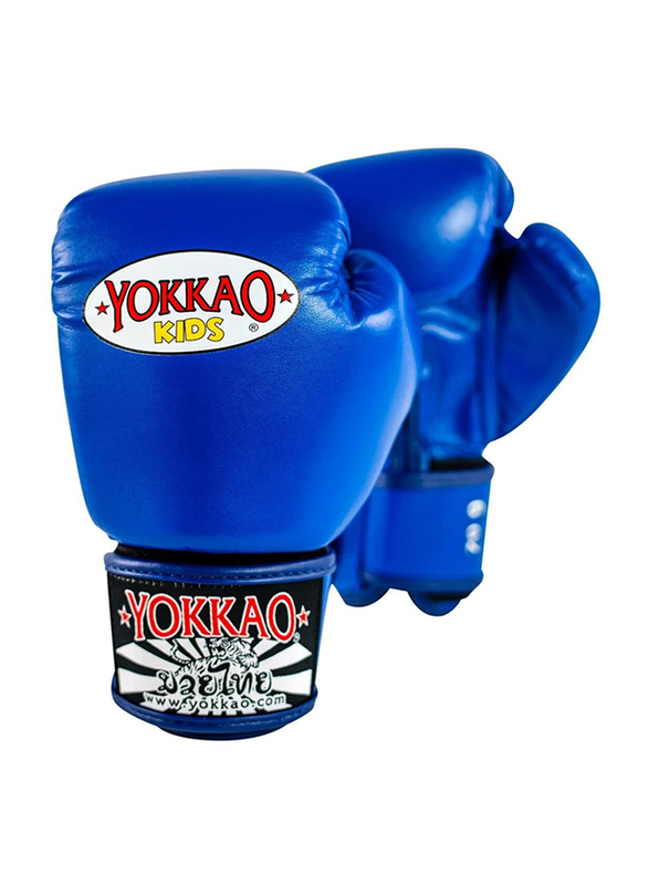 Yokkao 16oz Matrix Boxing Gloves for Kids, Blue