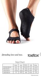 BELLA HALF TOE BLACK LARGE