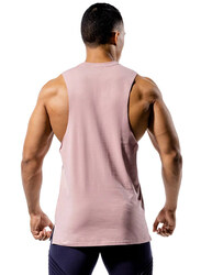 Squatwolf Core Tank Top for Men, Extra Large, Dust Pink