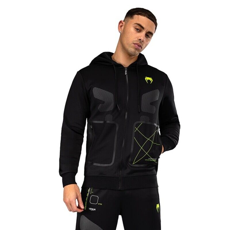 

VENUM TRAINING CAMP 4.0 HOODIES BLACK/NEON GREEN SMALL