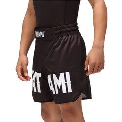 KIDS RAVEN GRAPPLING SHORTS BLACK MEDIUM 7-8