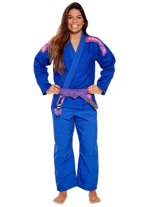 Atama F1 2.0 Ultra Light Kimono for Women, Blue/Pink