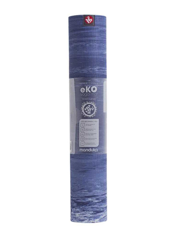 

Manduka Eko Yoga Mat, 5mm, 71-inch, Rain Check