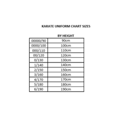 TATSU KARATE UNIFORM BLK DRAGON 1-140