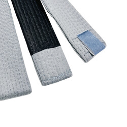 NO LABEL BJJ BELT GREY M1