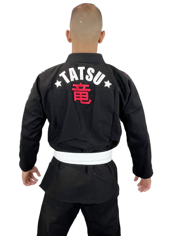 Tatsu A0 Brazilian Jiu Jitsu Uniform, Black
