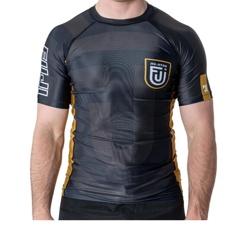 

FUJI REBEL FLEX LITE RASHGUARD HEAVY METAL BLACK LARGE