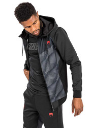 Venum Phantom Hoodie for Men, Large, Black/Red