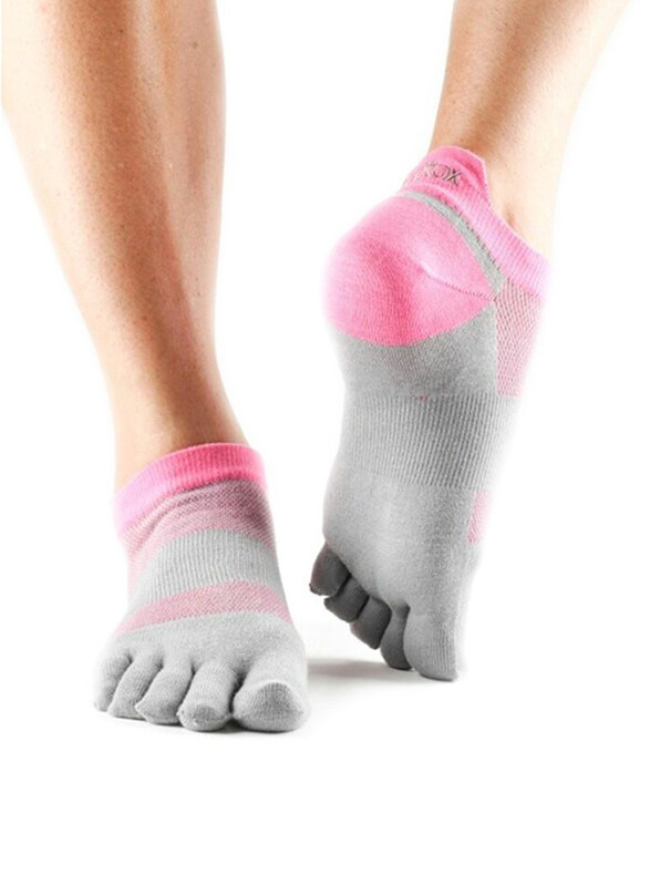 

Toesox Lolo Sport 4AM Socks, Medium, Flush