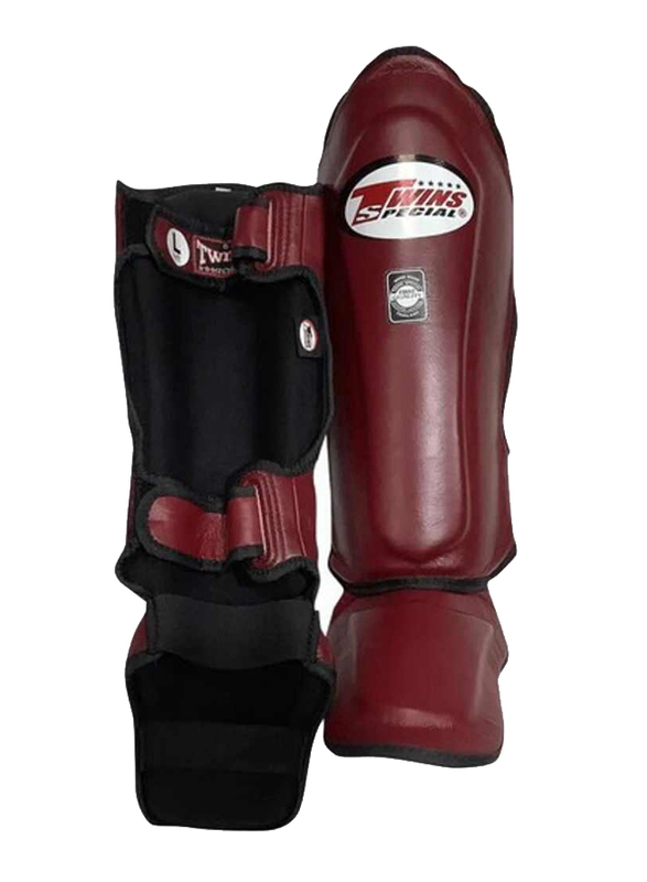 Twins Special Extra Large Sgl10 Shin Protection, Maroon