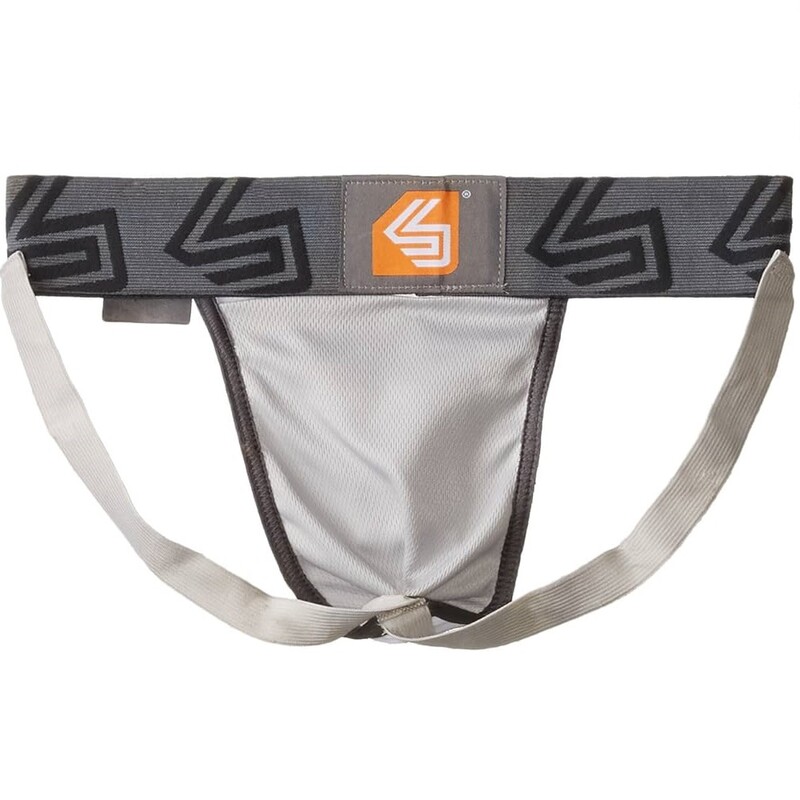 Shock Doctor Supporter With Protective Cup White Medium