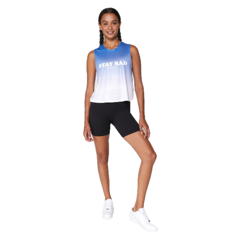 

Spiritual Gangster RAD ACTIVE CROP TANK WATERFALL PRINT LARGE