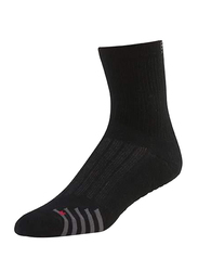 Base Sport Crew Socks, Medium, Black