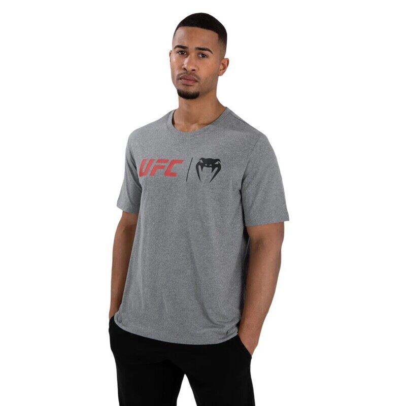 

UFC VENUM CLASSIC T-SHIRT GREY/RED XLARGE