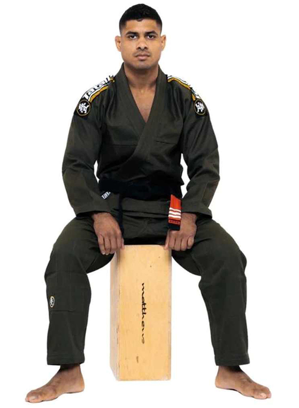 Tatami A2 Nova Absolute Brazilian Jiu Jitsu BJJ GI, Khaki
