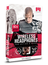Miiego Al3 Freedom Wireless On-Ear Sports Headphones, Black