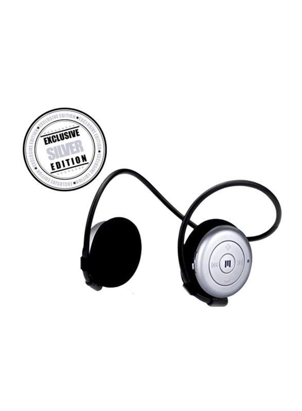 Miiego Al3 Exclusive Edition Wireless On-Ear Sports Headphones, Silver