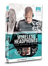 Miiego Al3 Limited Edition Wireless On-Ear Sports Headphones, Nordic Blue