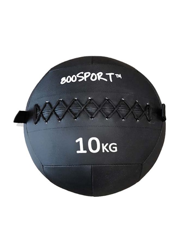 800sport Wall Ball, 10 KG, Black