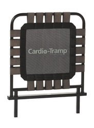 Merrithew Cardio-Tramp Rebounder, 24 Inch, Black/Brown