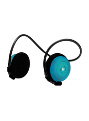 Miiego Al3 Limited Edition Wireless On-Ear Sports Headphones, Nordic Blue